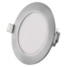 Emos ZD1223 LED podhledové svítidlo NEXXO stříbrné, 12 cm, 7 W, teplá/neutrální bílá 1540130670