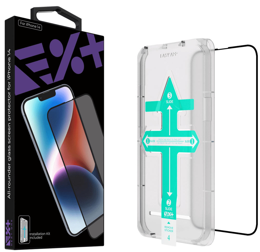Levně Next One Screen Protector All-rounder glass iPhone 12 & 12 Pro IPH-6.1-ALR