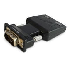 Adaptér CL-145 VGA - HDMI + Audio