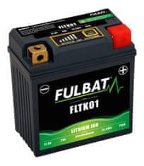 Fulbat lithiová baterie LiFePO4 FLTK01 FULBAT 12V, 2Ah, 140A, 86x48x90 (pro motocykly KTM, YTX5L-BS/YTX4L-BS)