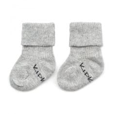 Dětské ponožky Stay-on-Socks NEWBORN 1pár Grey