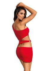 Axami Sexy šaty V-9249 - Axami červená M