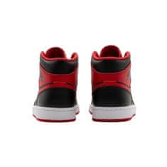 Nike Boty černé 45.5 EU Air Jordan 1 Mid