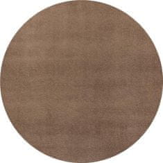 Hanse Home Kusový koberec Fancy 103008 Braun - hnědý kruh 133x133 (průměr) kruh