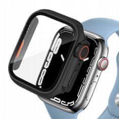 Tech-protect Kryt/Ochrana Displeje Defense360 Apple Watch 7 / 8 / 9 (45 Mm) Black/Orange