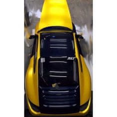 CWFoo Lesklá metalická žlutá wrap auto fólie na karoserii 152x400cm