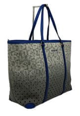 Sisley shopping bag Bice – blue