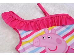 sarcia.eu Peppa Pig Pink pruhované plavky, dívčí plavky 2-3 let 92-98 cm