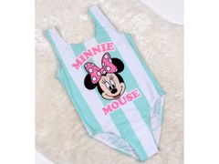 sarcia.eu DISNEY Minnie Mouse Dívčí pruhované plavky 4-5 let 104-110 cm
