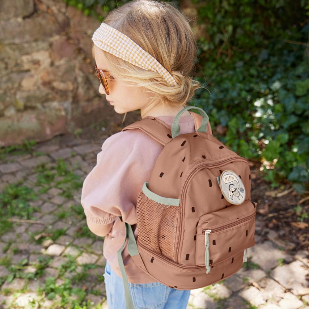 Levně Lässig Dětský batůžek Mini Backpack Happy Prints caramel