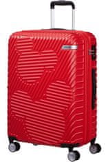 American Tourister Skořepinový cestovní kufr Mickey Clouds M EXP 63/70 l červená