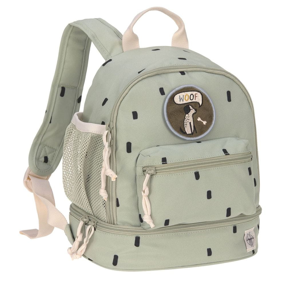 Levně Lässig Dětský batůžek Mini Backpack Happy Prints light olive