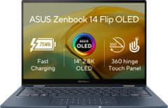 ASUS Zenbook 14 Flip OLED (UP3404), modrá (UP3404VA-OLED058W)