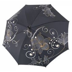 Doppler Dámský holový deštník Fiber Flex AC Golden Flower 740765SG