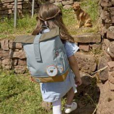 Lässig Dětský batůžek Mini Rolltop Backpack Nature light blue