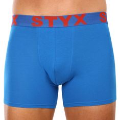 Styx 3PACK pánské boxerky long sportovní guma vícebarevné (3U10137) - velikost XXL