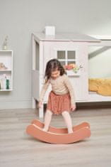 Flexa Dřevěná balanční deska pro děti červená Play