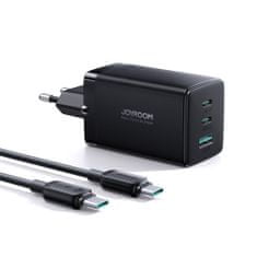 shumee GaN USB rychlonabíječka 2x USB-C + USB-C kabel 1,2m - černý