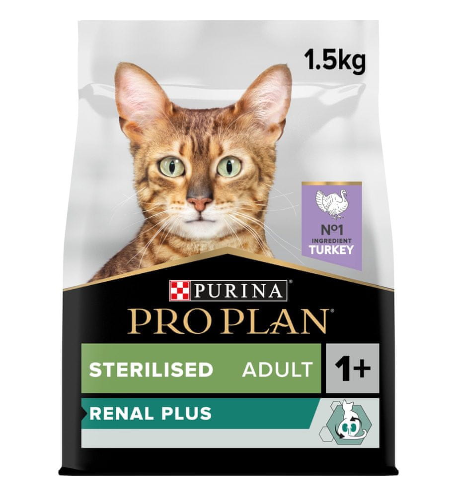 Levně Purina Pro Plan Cat STERILISED krůta 1,5 kg