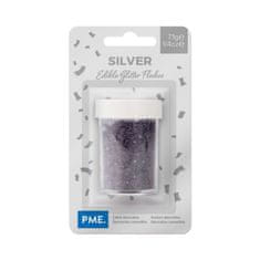 PME Sypání Glitter Flakes, stříbrno fialová bez TiO2 