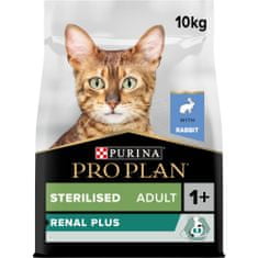 Purina Pro Plan CAT STERILISED RENAL PLUS králík 10 kg