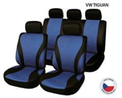 Cappa Autopotahy Perfetto VG Volkswagen Tiguan černá/modrá