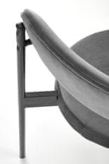 ATAN Jídelní židle K509 - šedá