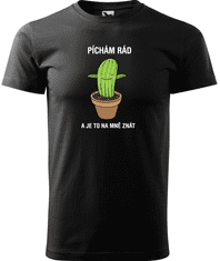 Hobbytriko Vtipné tričko - Kaktus Barva: Petrolejová (93), Velikost: 2XL