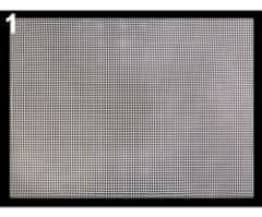 Kraftika 1ks 1 (41x59 cm) bílá plastová mřížka na tapiko