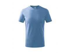 Grooters Modré dětské bavlněné tričko bez potisku Velikost: 122