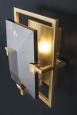 HUDSON VALLEY HUDSON VALLEY nástěnné svítidlo PRISM hliník/sklo grafit/kouřová E14 1x40W B2821-CE