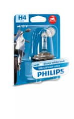 Philips Philips H4 12V 60/55W P43t WhiteVision Ultra Moto PH 12342WVUBW