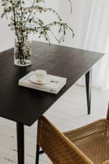Intesi stůl BORD černý dub 160/220 x 90 cm