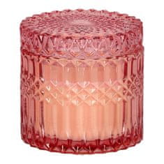 Intesi Svíčka ve skle 10,5 cm růžová