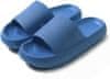 Módní Pěnové Pantofle na robustní platformě, Dámské Pantofle / Pánské Pantofle, Zdravotní pantofle | FLIPSY (Modrá, 36/37)