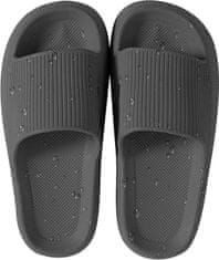 Módní Pěnové Pantofle na robustní platformě, Dámské Pantofle / Pánské Pantofle, Zdravotní pantofle | FLIPSY (Černá, 40/41) 