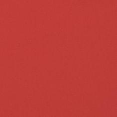 Vidaxl Kulatý sedák červený Ø 60 x 11 cm oxfordská tkanina