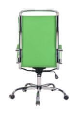 Sortland Kancelářská židle Bedford - syntetická kůže | zelená