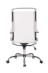 Sortland Kancelářská židle Bedford - syntetická kůže | bílá