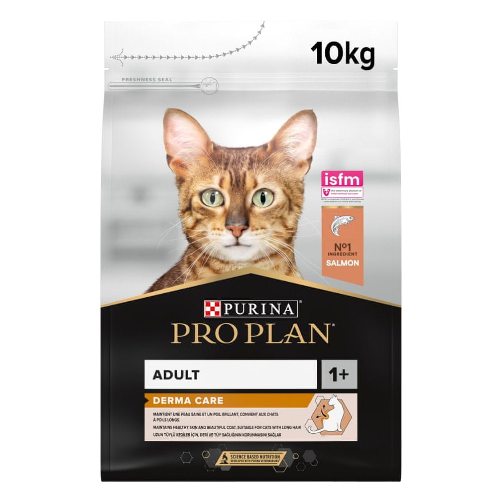 Levně Purina Pro Plan CAT DERMA CARE losos 10 kg