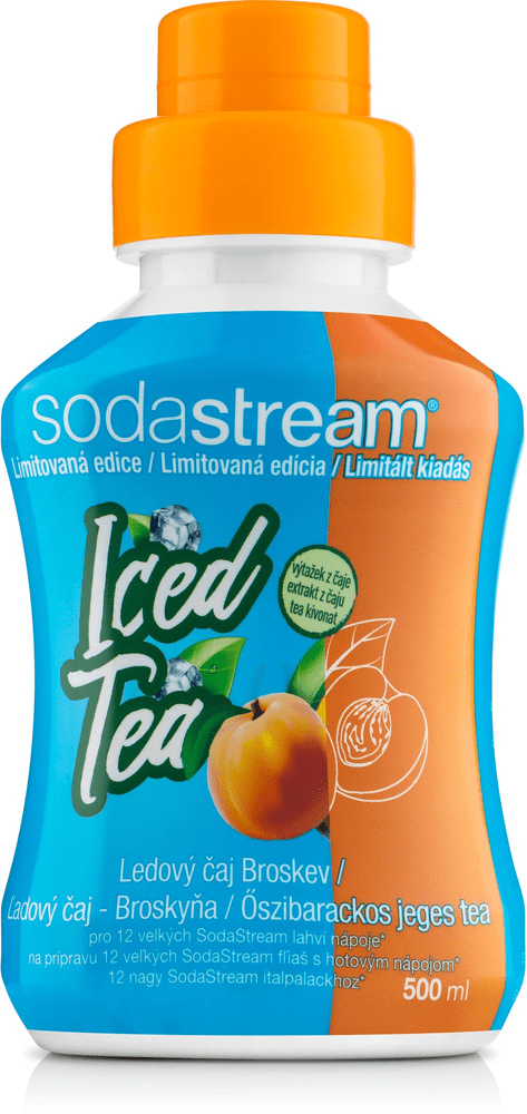 SodaStream Příchuť Ledový čaj broskev 500 ml