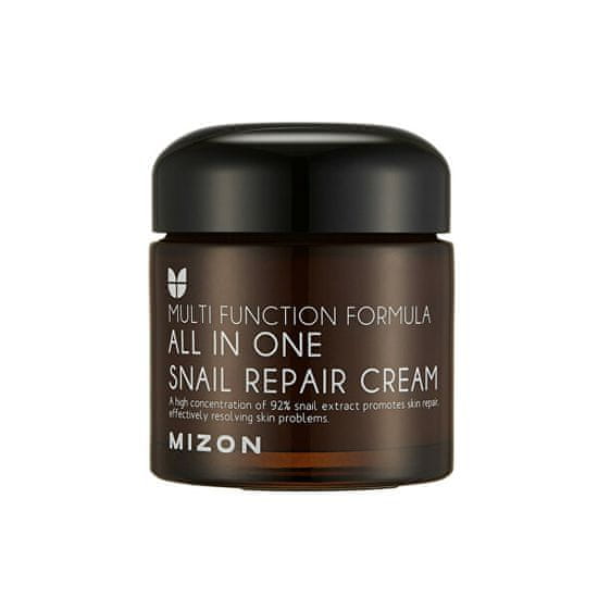 MIZON Regenerační pleťový krém s filtrátem hlemýždího sekretu 92% (All In One Snail Repair Cream)