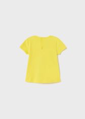 MAYORAL žluté tričko s panenkou Velikost: 18m/86