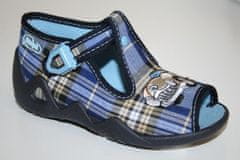 Befado chlapecké sandálky SNAKE 217P010 modré, auto, velikost 20