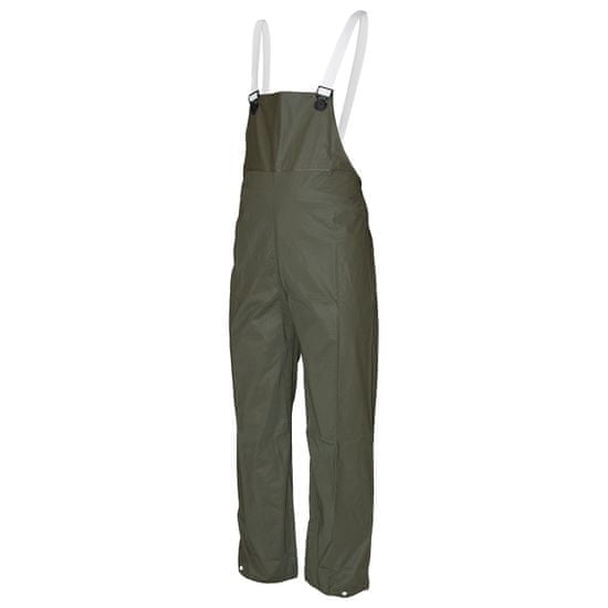 Industrial Starter Nepromokavé zelené kalhoty s náprsenkou