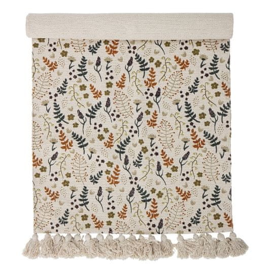 Decor By Glassor Bavlněný koberec s lučním kvítím