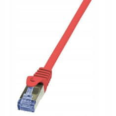 LogiLink Kabel S/FTP Cat.6a červený 1 m