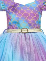 EXCELLENT Karnevalové šaty vel. 122 - Mořská princezna