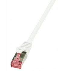 LogiLink Kabel S/FTP Cat.6 bílý 10 m