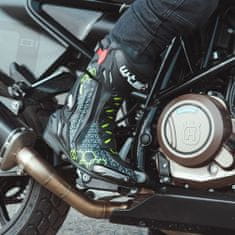 W-TEC Pánské moto boty Reaper (Velikost: 41, Barva: černo-zelená)
